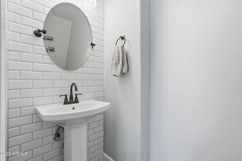 Half Bathroom downstairs