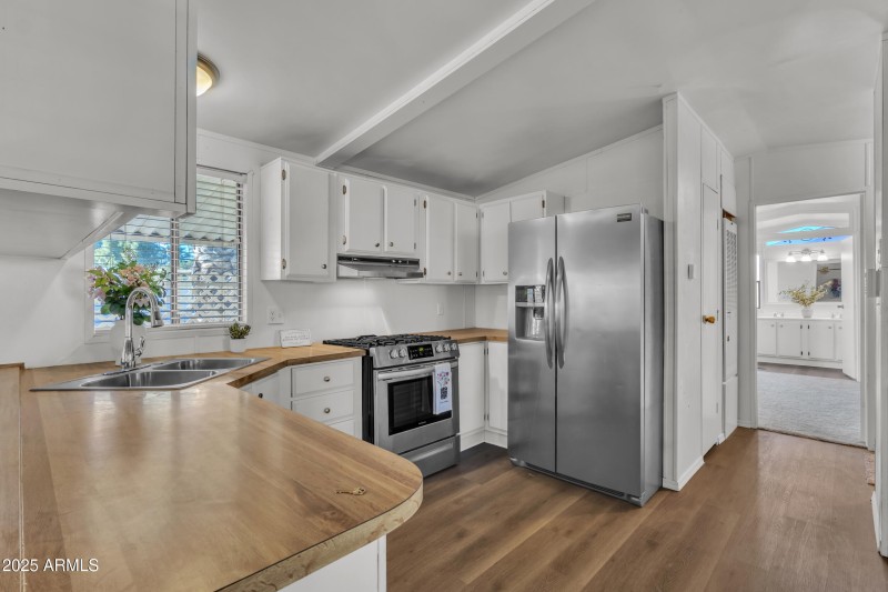 new stainless appliances