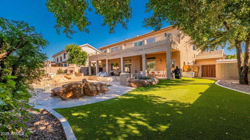 Back Yard - Room to Play!