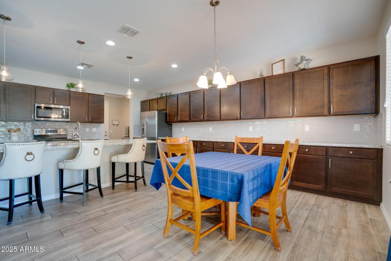 Dining Room and Kitchen