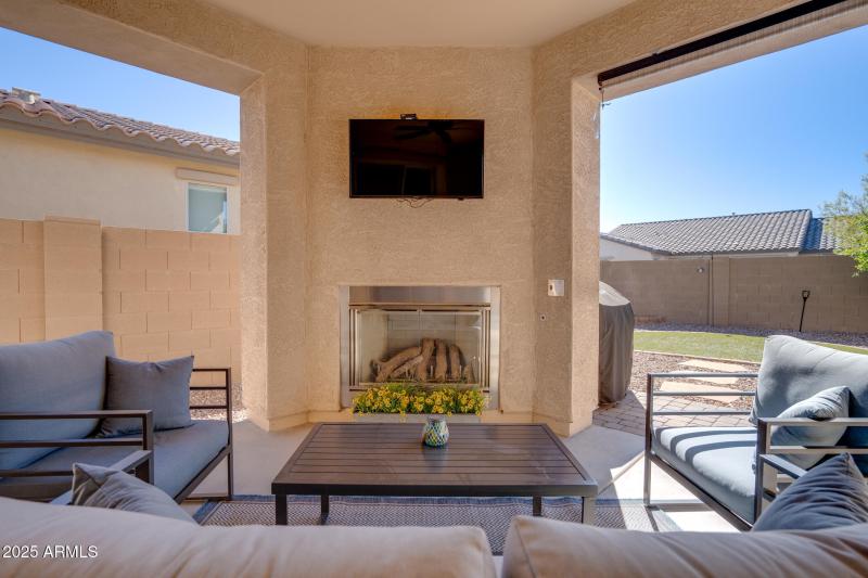 Exterior Fireplace