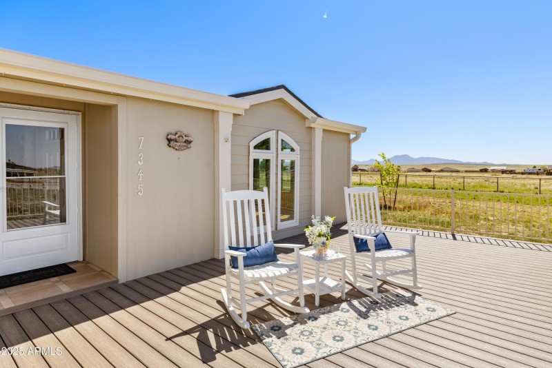 Come enjoy the views from the deck!