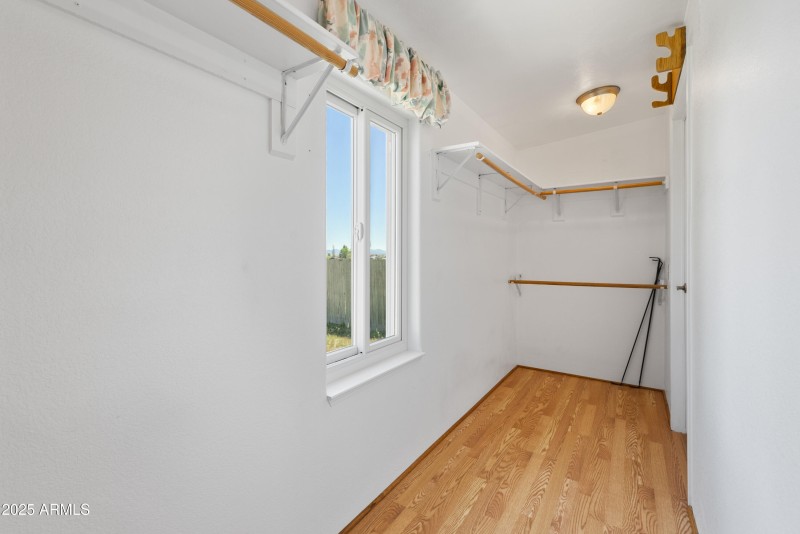 Generous Sized Primary Closet