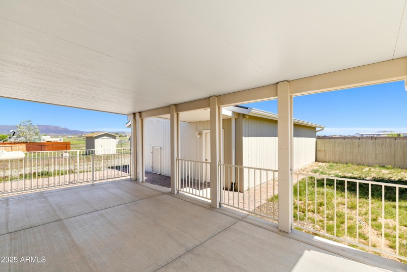 Covered Back Patio