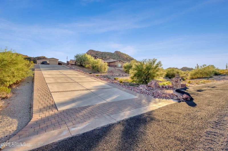 Private Extended Driveway