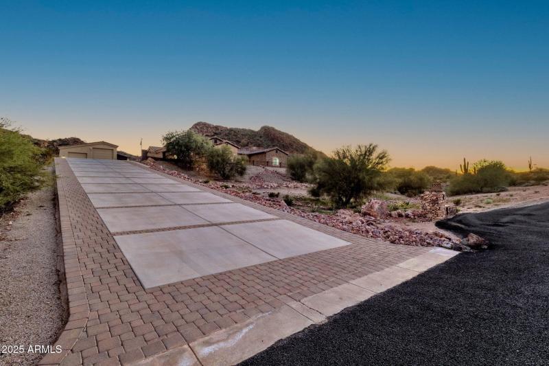 Private Extended Driveway