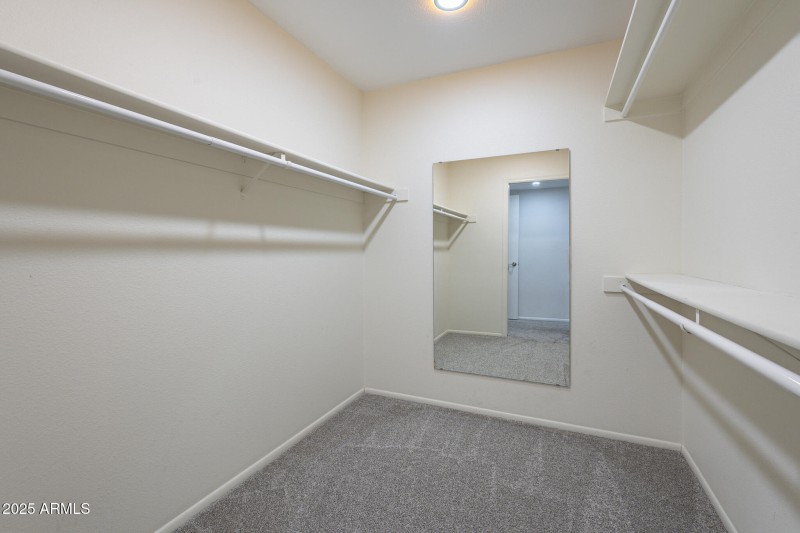 Bedroom 2 walk-in closet