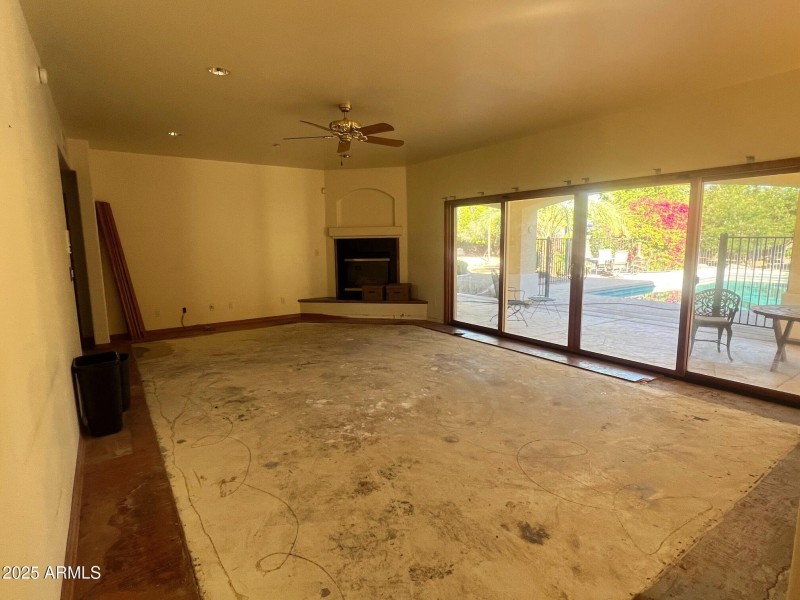 Great room-tear out of carpet done