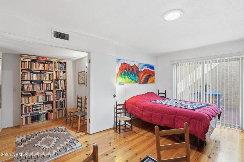 Separate exit from bedroom