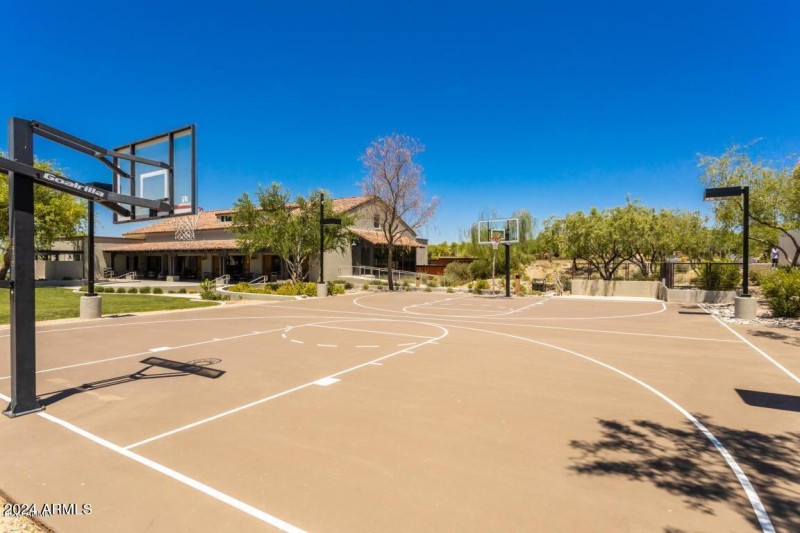 DC Ranch Basketball courts.