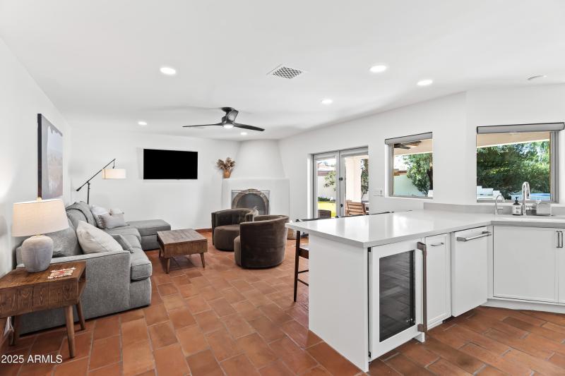 Living Room off Kitchen