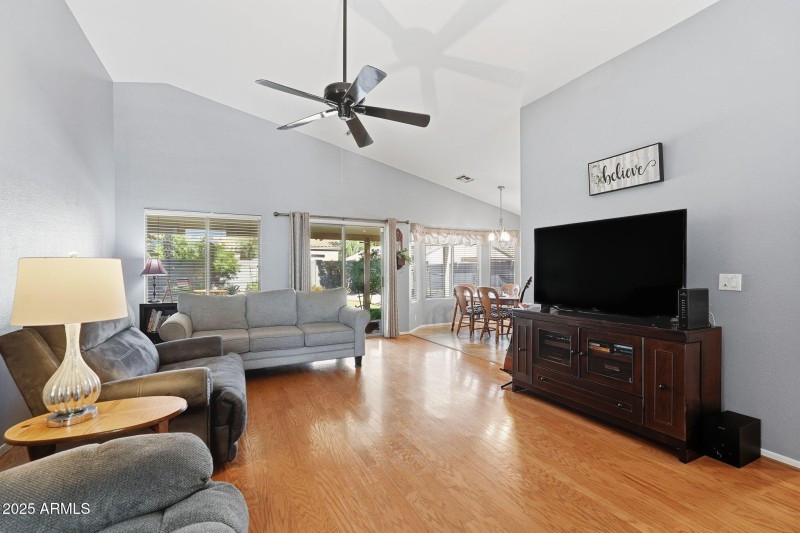 Light and spacious Family room