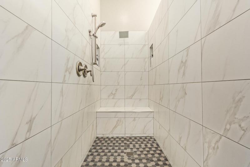 Primary Spa like shower