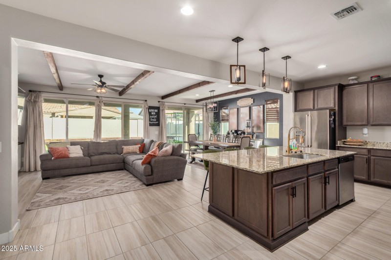 Breakfast bar seating