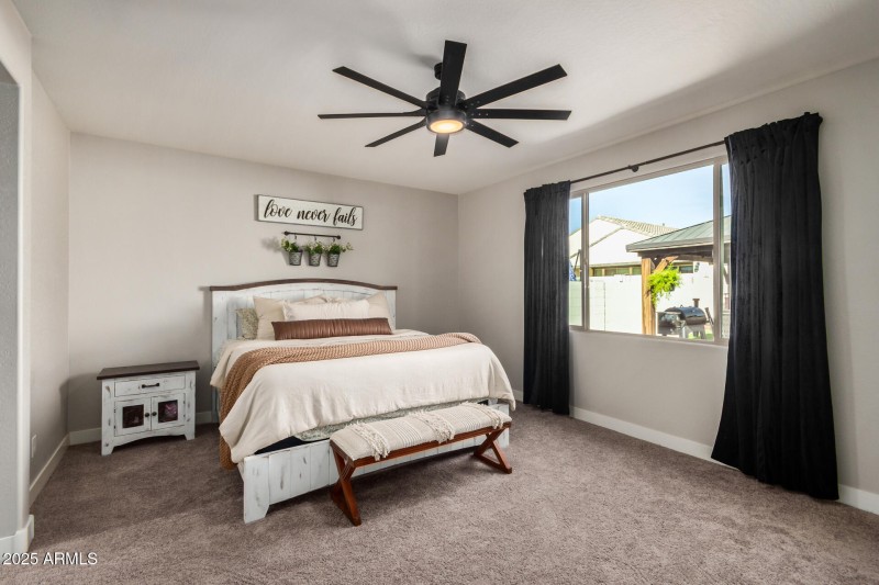 Owner’s suite retreat