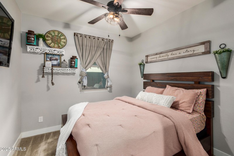 Guest bedroom with private bath