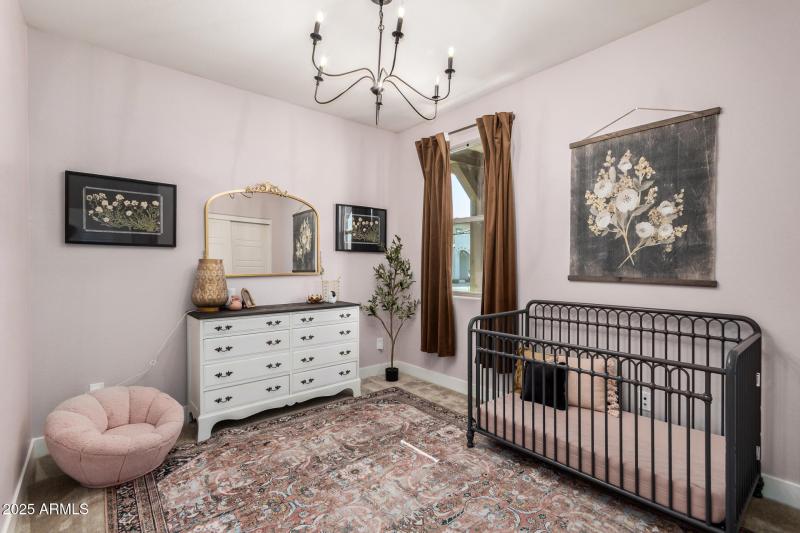 Oversized secondary bedrooms