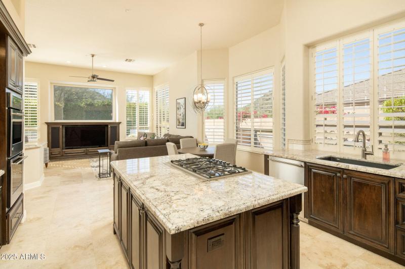 Kitchen and Family Room