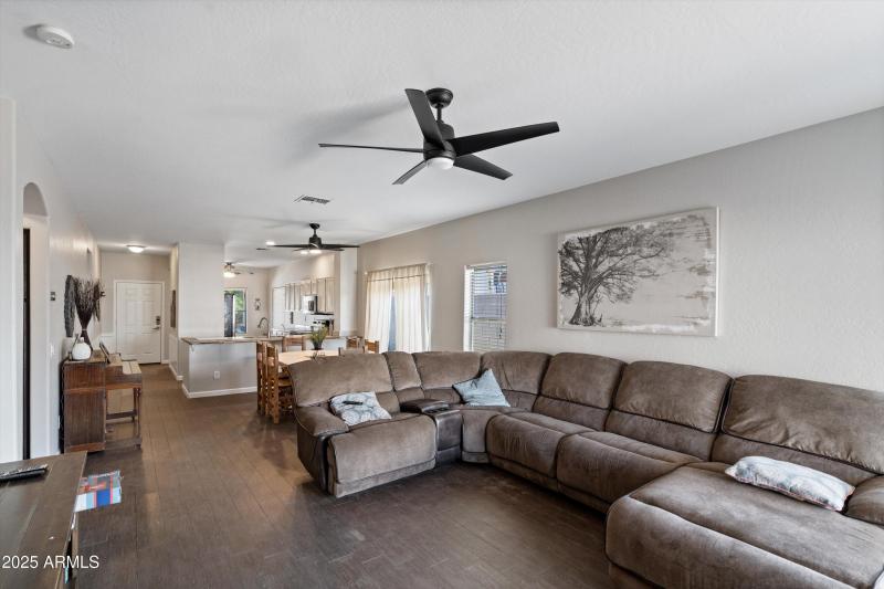 20-Family Room to Dining and Kitchen