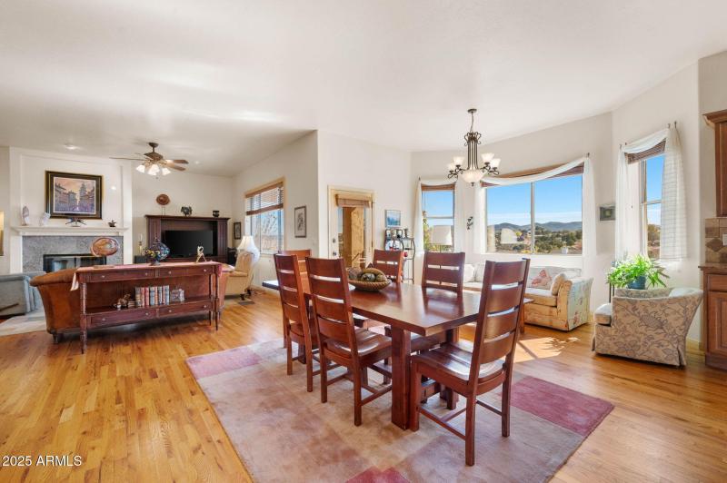 Dining Room to Living Room