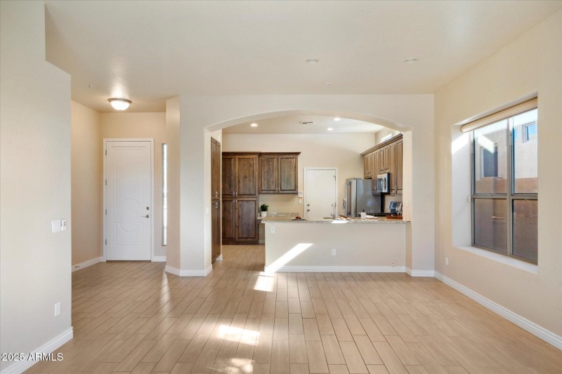 Great Room to Dining & Kitchen