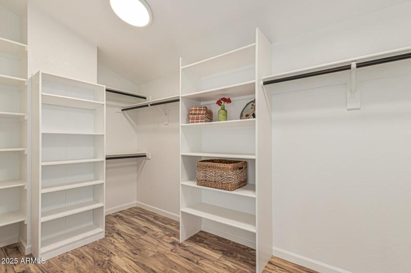 Primary Walk in Closet