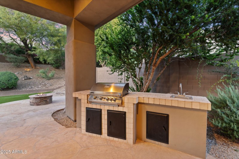 FGas BBQ & Prep Sink