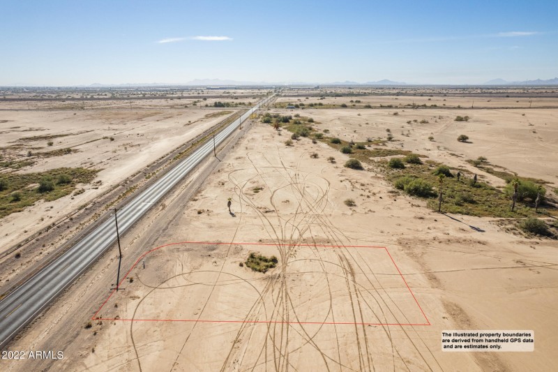 View to South Low Angle