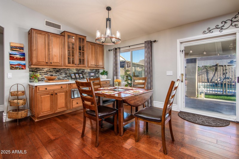 Redesigned Buffet Area!