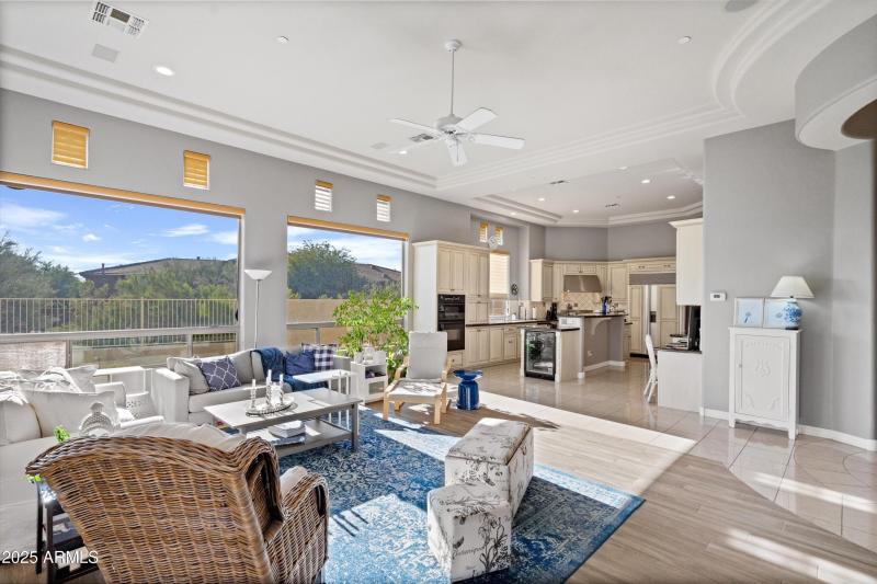 14-Family Room to Kitchen