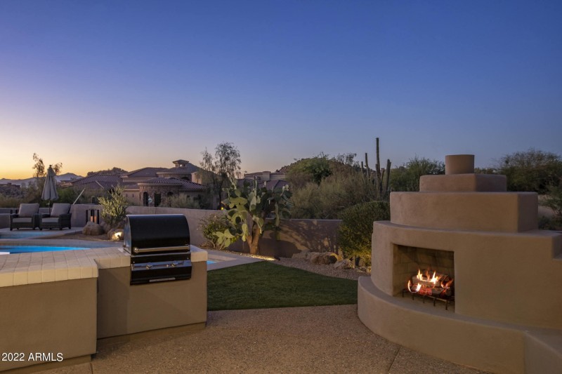 Outdoor Fireplace