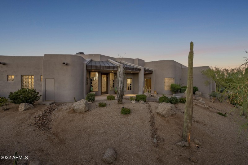 Front Exterior with Desert Landscaping