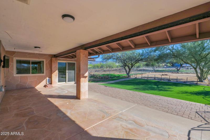 Extended rear pavers