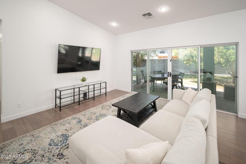 Living room from kitchen