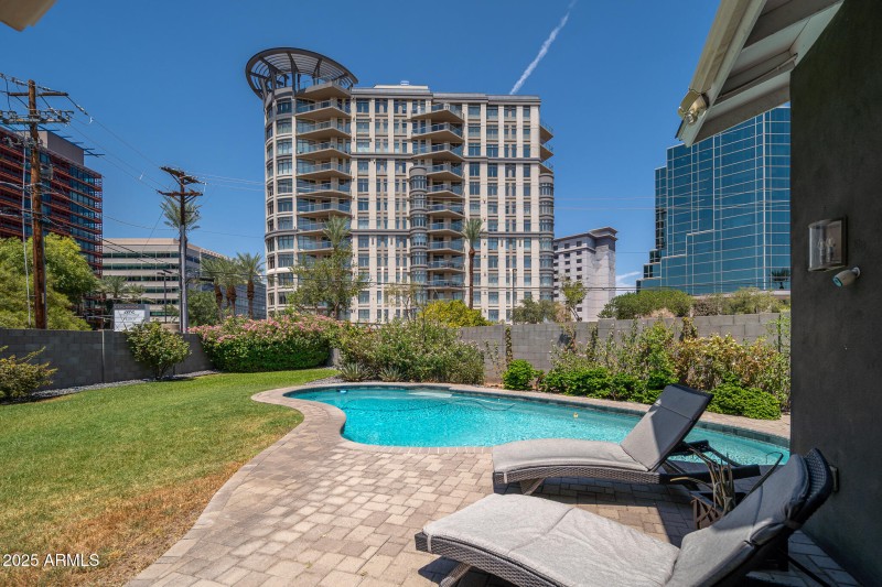 Primary - Sparkling pool on a crystal cl