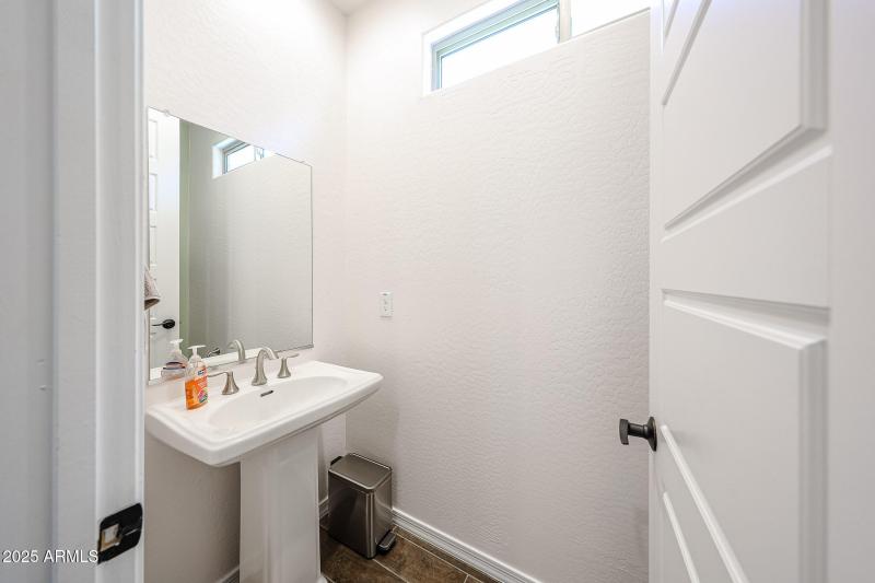 Powder room off ktichen