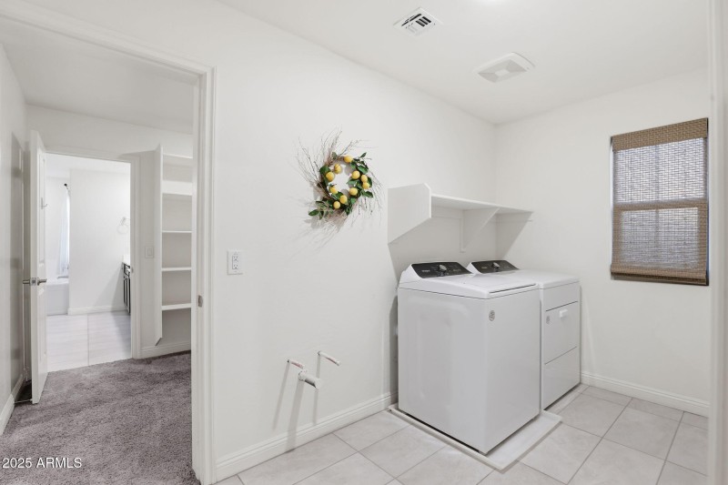 Upstairs Laundry Room