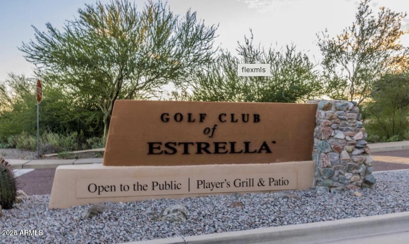 Golf Club of Estrella Sign