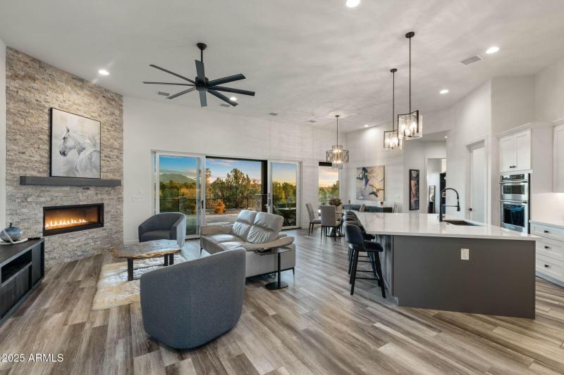 24-Living Room and Kitchen