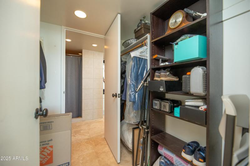 Secondary Suite Walk-In Closet