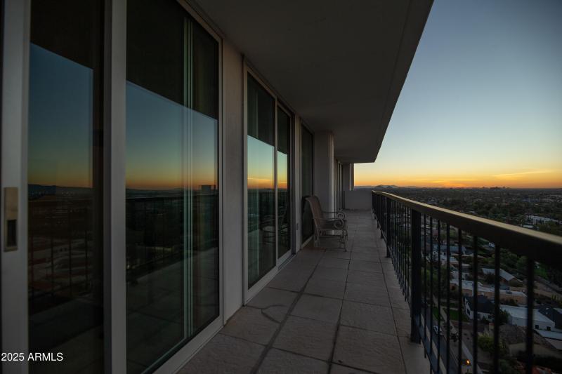 South Balcony at Sunrise