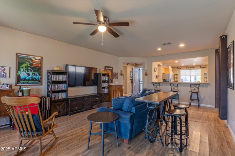 Huge family room with