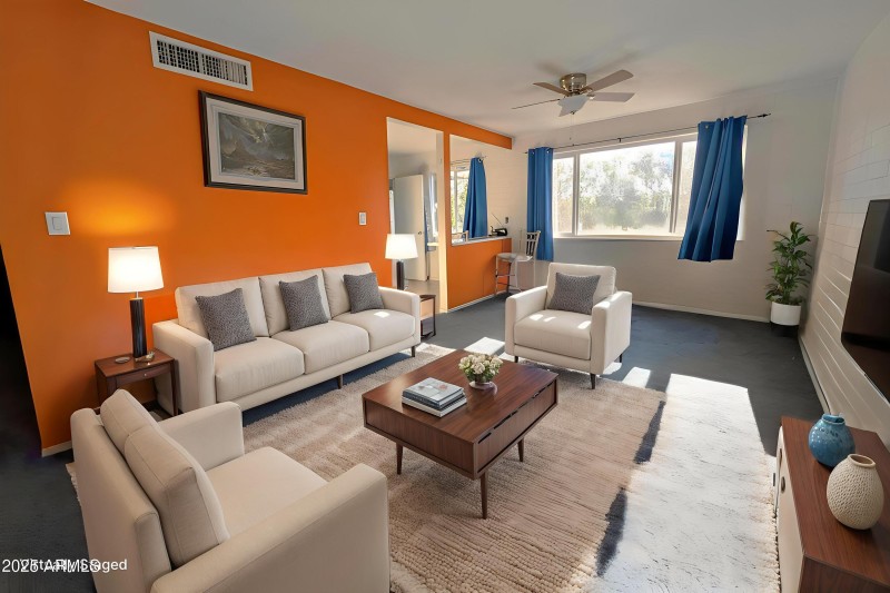 Living Room Virtual Stage