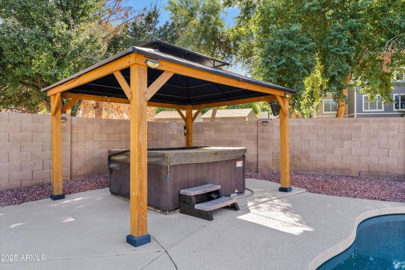 Gazebo with Spa