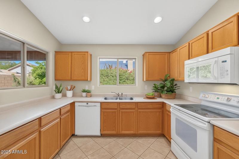 Virtual Staged Kitchen