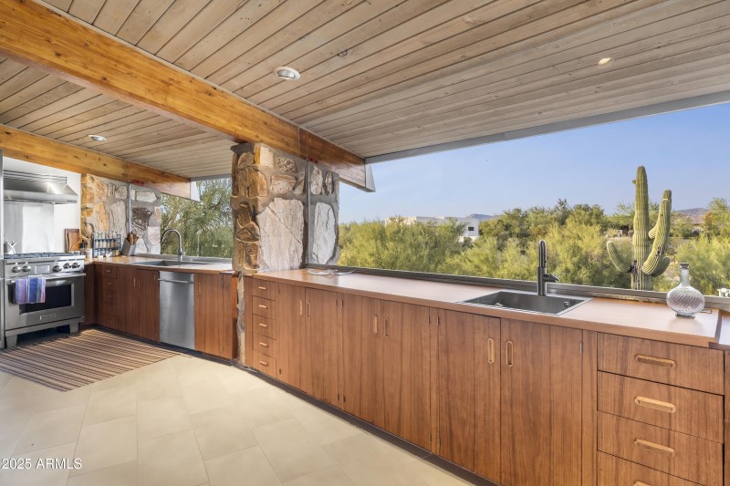 Custom Walnut Cabinetry