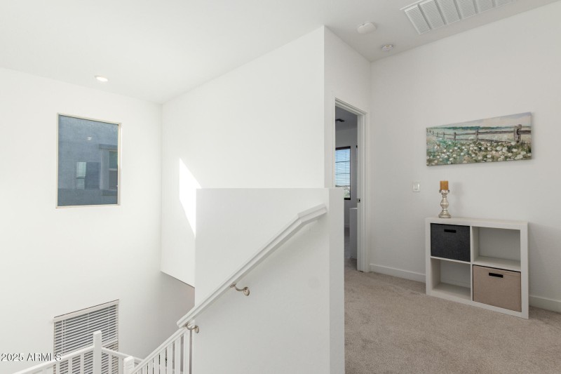 Staircase Landing Into Sellers Suite