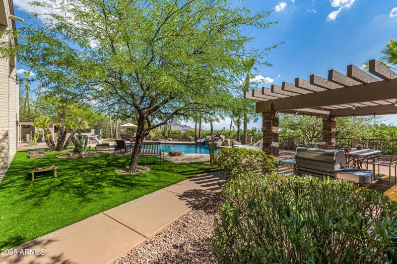 16557 E Nicklaus Dr Back Yard Turf Pool