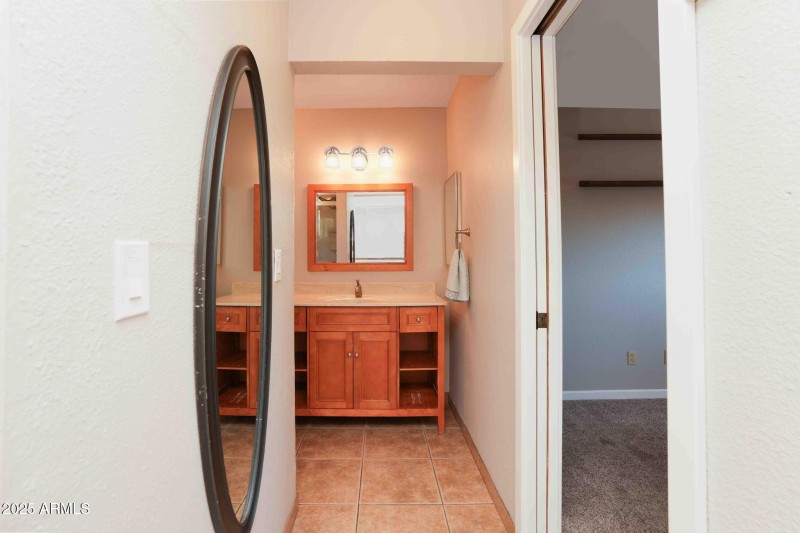 Primary Bathroom from Closet