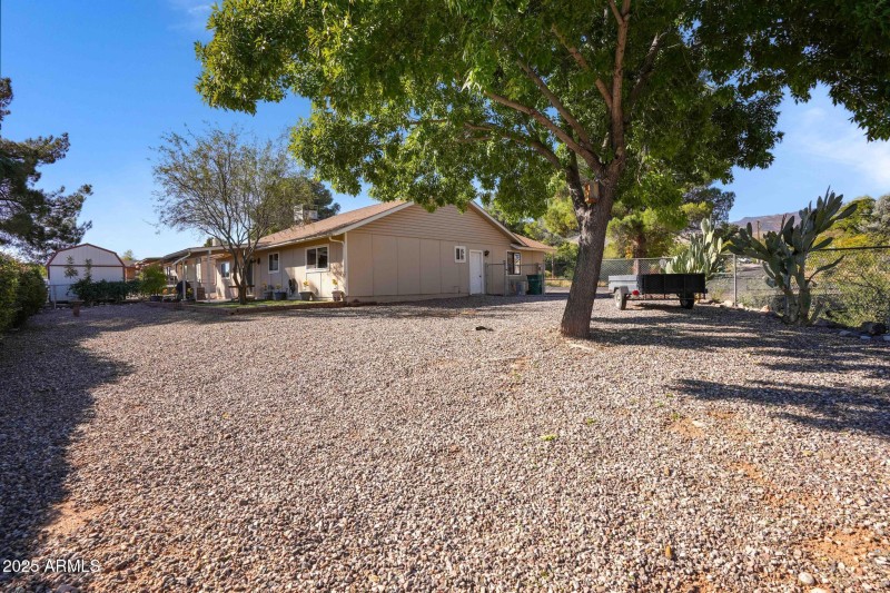 Side Yard from corner